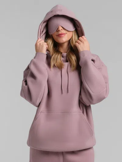 Comfrt Vip Airplane Mode Travel Hoodie – Mega In Orchid