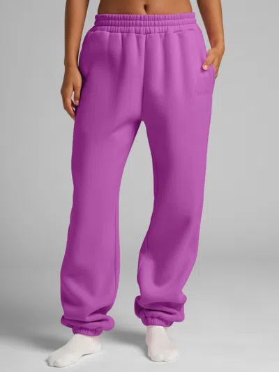 Comfrt Vip Exclusive Signature Sweatpants In Purple