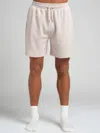 Comfrt Waffle Lounge 7" Short In White