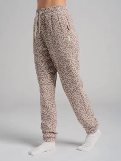Comfrt Waffle Lounge Jogger In Silver