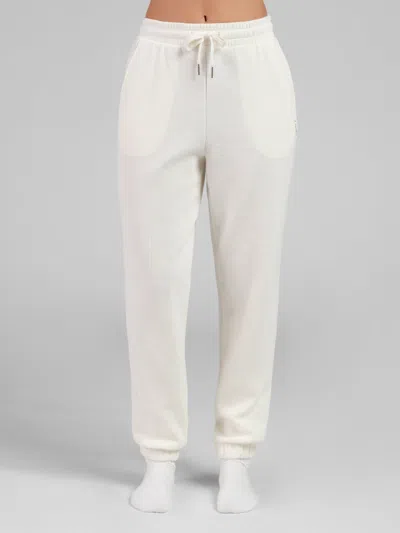Comfrt Waffle Lounge Jogger In White