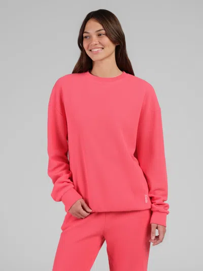Comfrt Waffle Lounge Long Sleeve In Bermuda