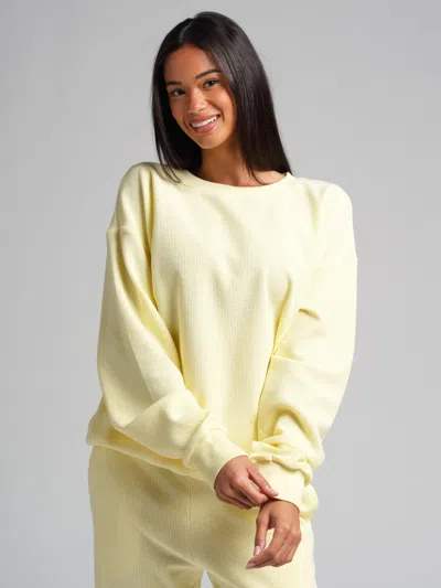Comfrt Waffle Lounge Long Sleeve In Multi