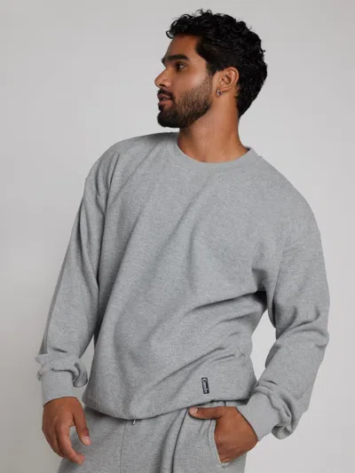 Comfrt Waffle Lounge Long Sleeve In Multi
