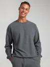 Comfrt Waffle Lounge Long Sleeve In Multi