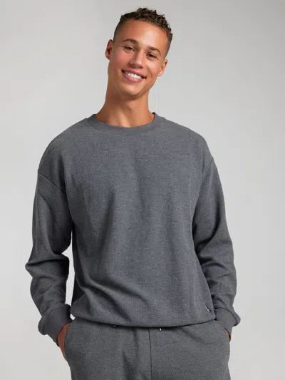 Comfrt Waffle Lounge Long Sleeve In Multi