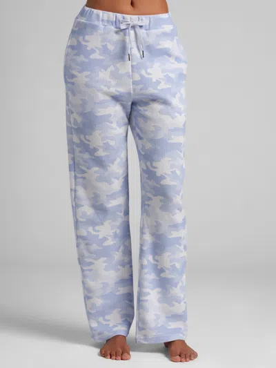 Comfrt Waffle Lounge Pant In Blue
