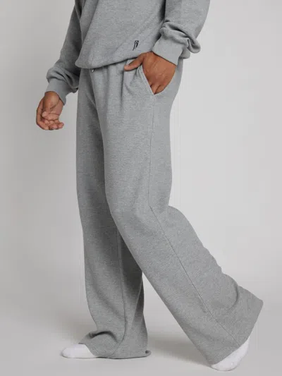 Comfrt Waffle Lounge Pant In Gray