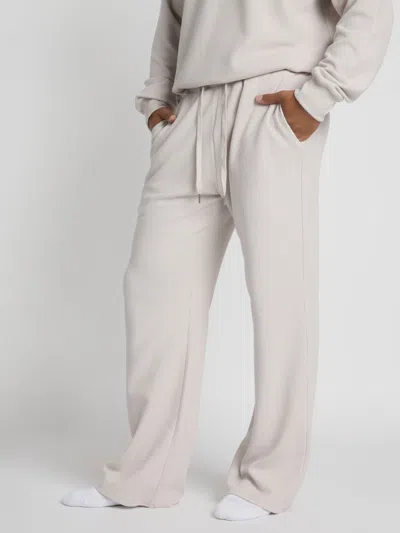 Comfrt Waffle Lounge Pant In Neutral