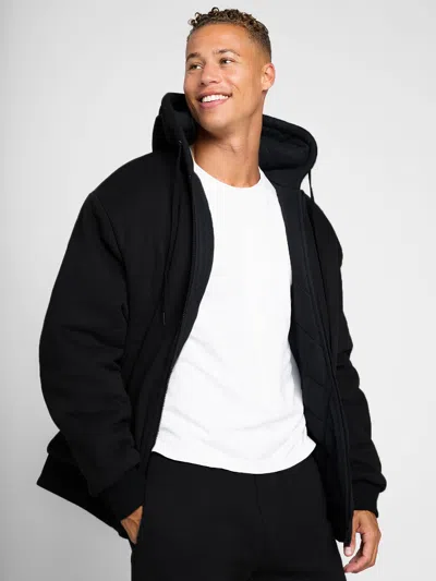 Comfrt Weighted Hoodie In Black