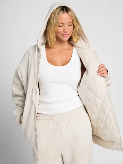 Comfrt Weighted Hoodie In Neutral