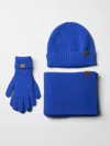 Comfrt Winter Accessories Set In Blue