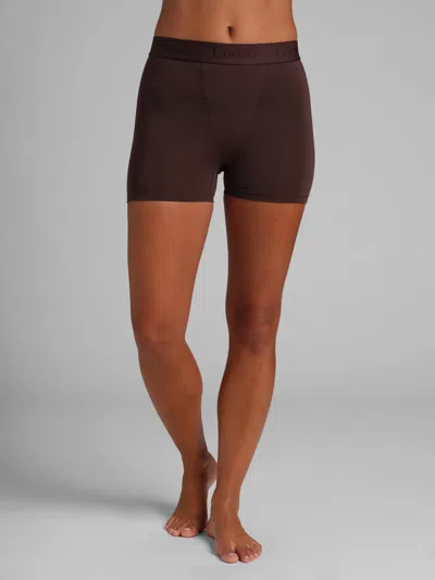 Comfrt Women's Boy Short In Brown