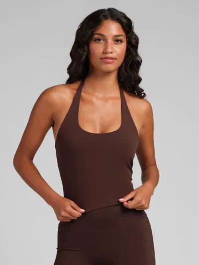 Comfrt Women's  Core™ Halter Tank In Espresso