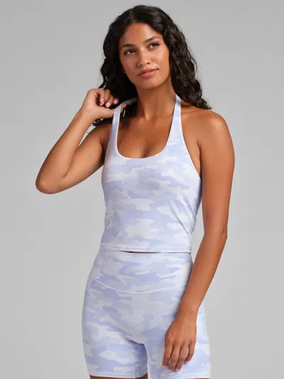 Comfrt Women's  Core™ Halter Tank In Sky Camo