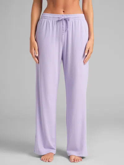 Comfrt Women's  Rib Contour Pants In Purple