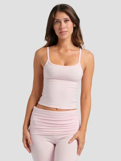 Comfrt Women's  Softstretch Cami In Pink