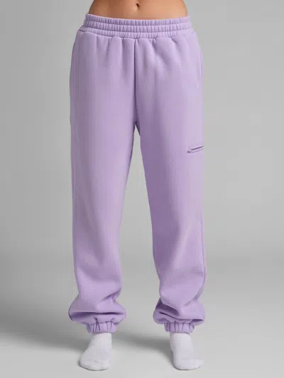 Comfrt X Tarte Airplane Mode Travel Sweatpants In Purple