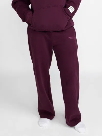 Comfrt You Matter Straight Leg Sweatpants In Purple