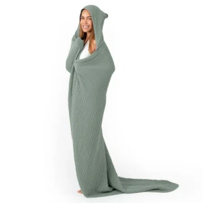 Comfy Cubs Adult Hooded Towel Large In Fern
