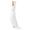 Comfy Cubs Adult Hooded Towel Large In White