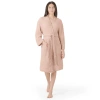 Comfy Cubs Adult Muslin Bathrobe In Blush