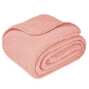Comfy Cubs Adult Muslin Blanket In Pink