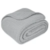 Comfy Cubs Adult Muslin Blanket In Gray
