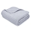 Comfy Cubs Baby Muslin Blanket In Heather