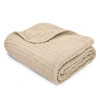 Comfy Cubs Muslin Baby Blanket In Sand