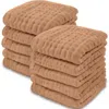 Comfy Cubs Muslin Washcloths In Caramel