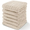 Comfy Cubs Baby Muslin Cotton Washcloths In Sand