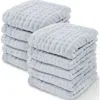 Comfy Cubs Baby Muslin Cotton Washcloths In Slate