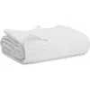 Comfy Cubs Baby Waffle Blankets In White