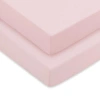 Comfy Cubs Crib Sheets In Pink- Pack Of 2