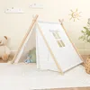 Comfy Cubs Kids Play Tent In Natural Wood