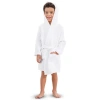 Comfy Cubs Muslin Bath Robe For Kids In White
