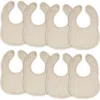 Comfy Cubs Kids'  Muslin Bibs In Sand