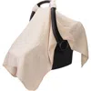 Comfy Cubs Muslin Cotton Baby Car Seat Cover In Blush