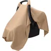 Comfy Cubs Muslin Cotton Baby Car Seat Cover In Cedar