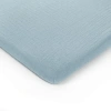 Comfy Cubs Muslin Fitted Bassinet Crib Sheet In Sky Blue