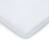 Comfy Cubs Muslin Fitted Bassinet Crib Sheet In White