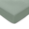 Comfy Cubs Muslin Fitted Crib Sheet In Fern