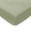Comfy Cubs Muslin Fitted Crib Sheet In Sage