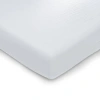 Comfy Cubs Muslin Fitted Crib Sheet In White