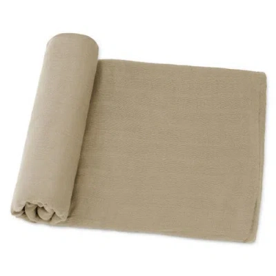 Comfy Cubs Muslin Swaddle Blanket, 1 Pack In Cedar