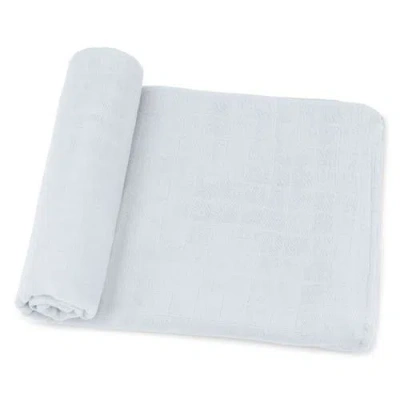 Comfy Cubs Muslin Swaddle Blanket, 1 Pack In White