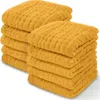 Comfy Cubs Muslin Washcloths In Turmeric
