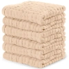 Comfy Cubs Muslin Washcloths In Neutral