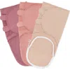 Comfy Cubs Swaddle Blankets With Easy Access Zipper In Multi